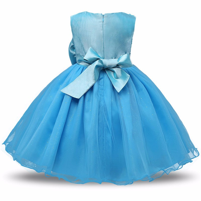 Princess Flower  Summer Party Dresses for girls