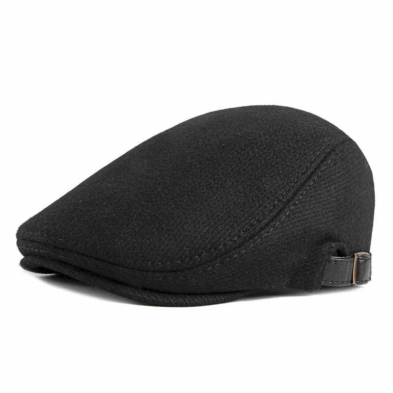 Fashion Simple Men's Retro Woolen Beret