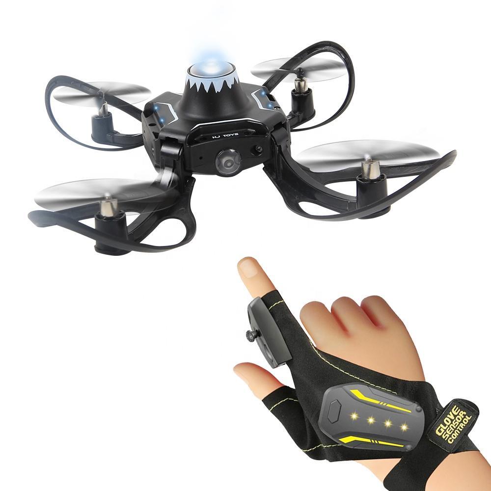 Folding Drone Gesture Control Aerial Photography Four-axis Body Sense Gravity Induction Remote Contro