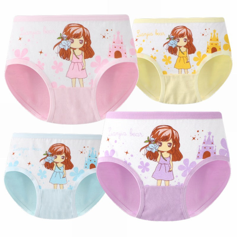 Cotton  Underwear and Student Shorts for girls