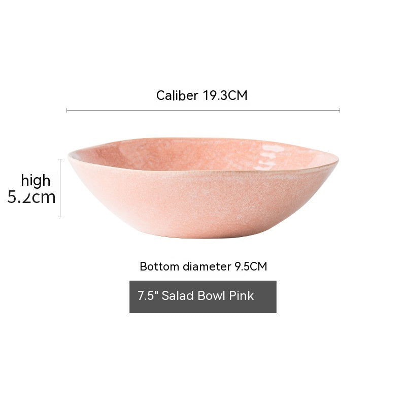 Japanese Textured Tableware And Household Plates