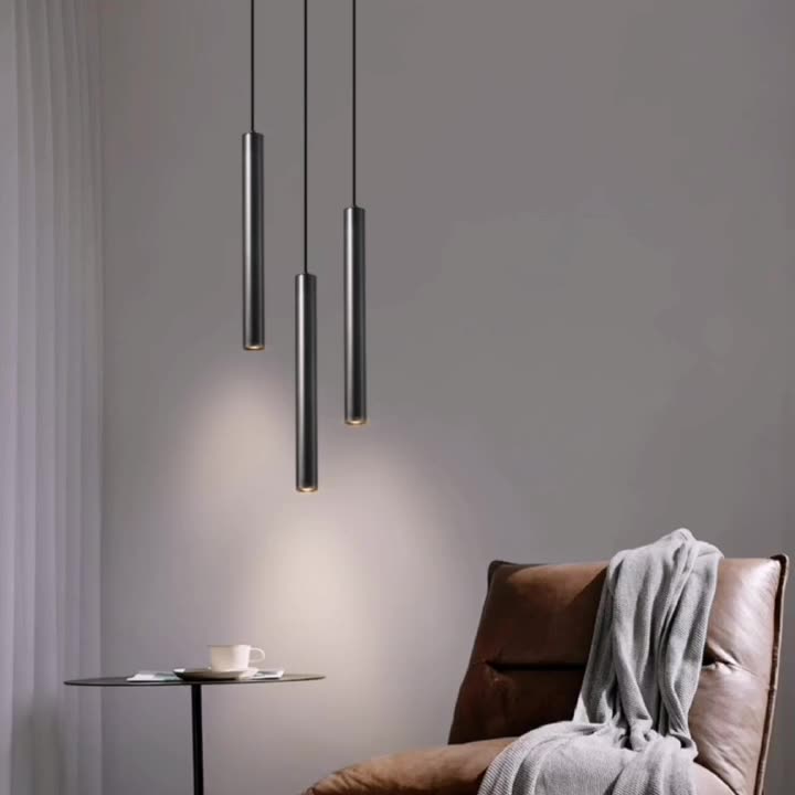 Simple Modern Bedroom Bedside Chandelier