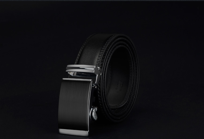 Male pin buckle belt