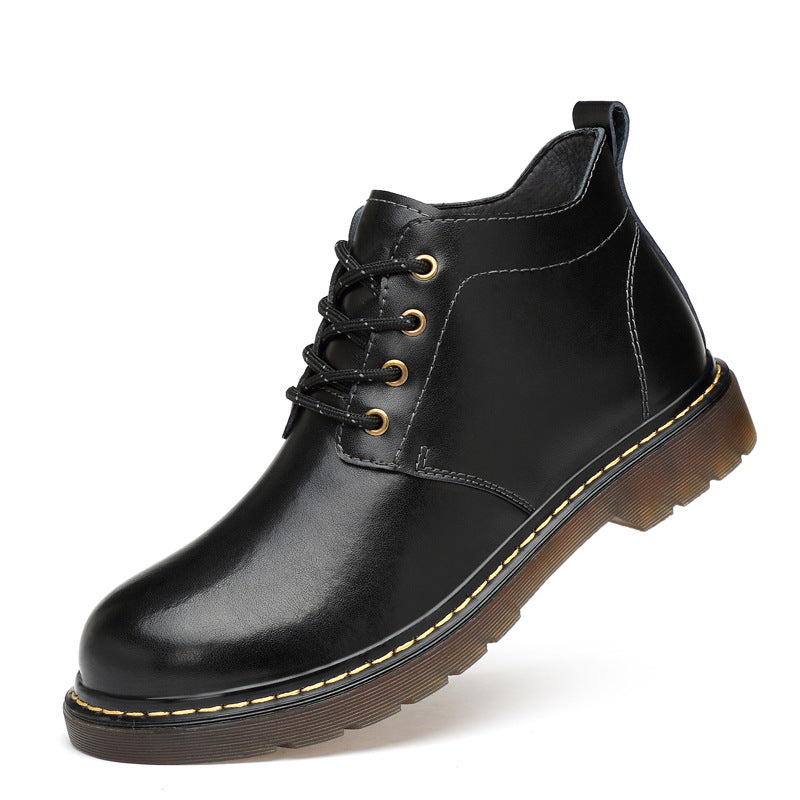 Casual leather shoes for men