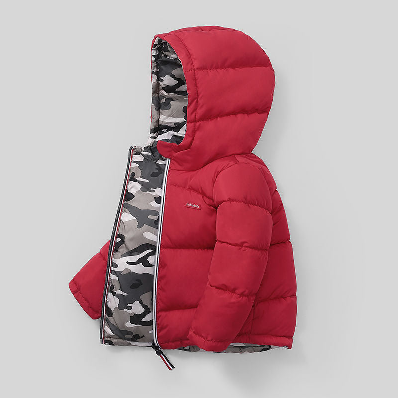 Double-sided Padded Winter Jackets for boys