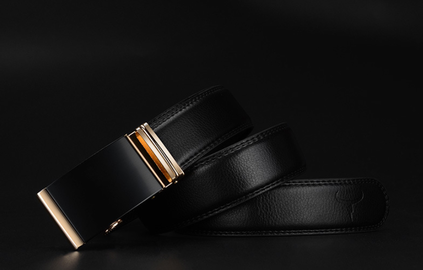 Male pin buckle belt