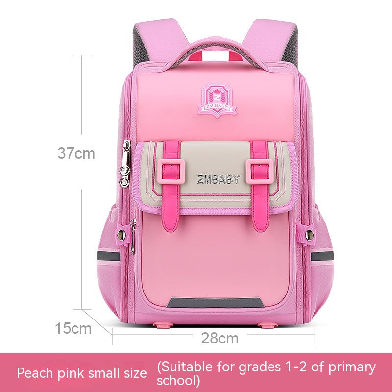 Open Spine Protection Lightweight Schoolbag for kids