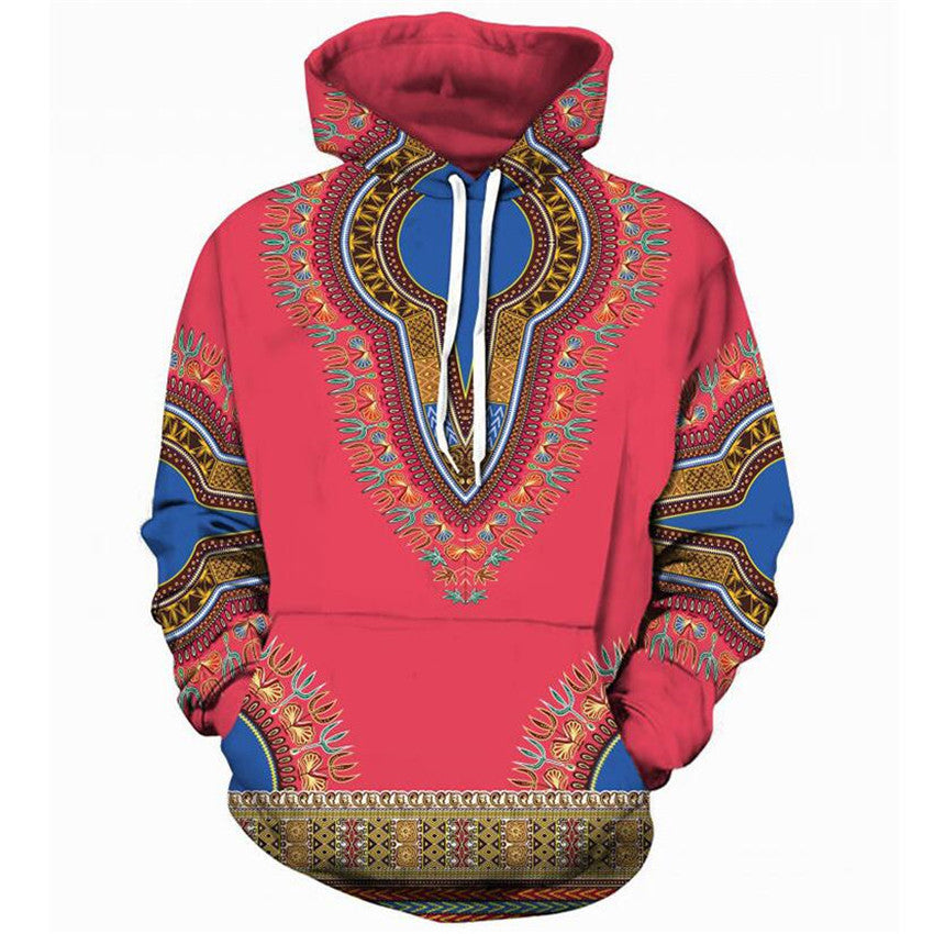 African folk-custom 3D Print Hoodies For Men