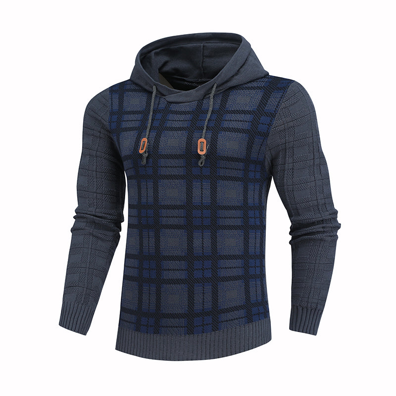 3D Elastic Knitting Hoodies For Men