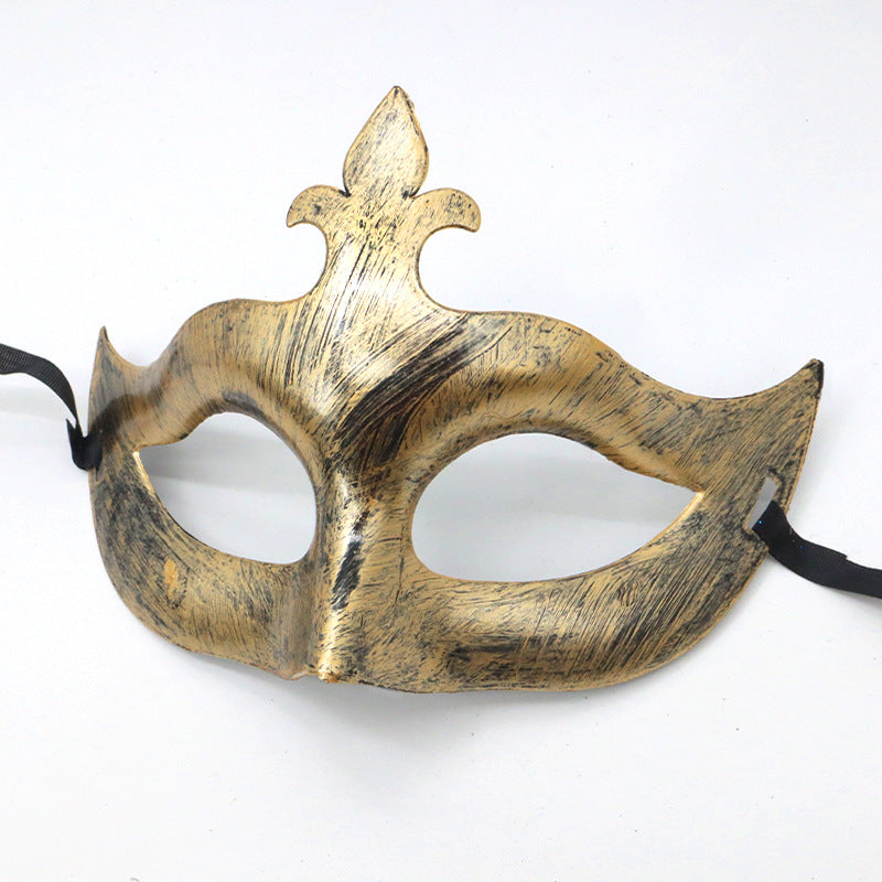 Halloween Ball Party Vintage Prince Flat Head Mask