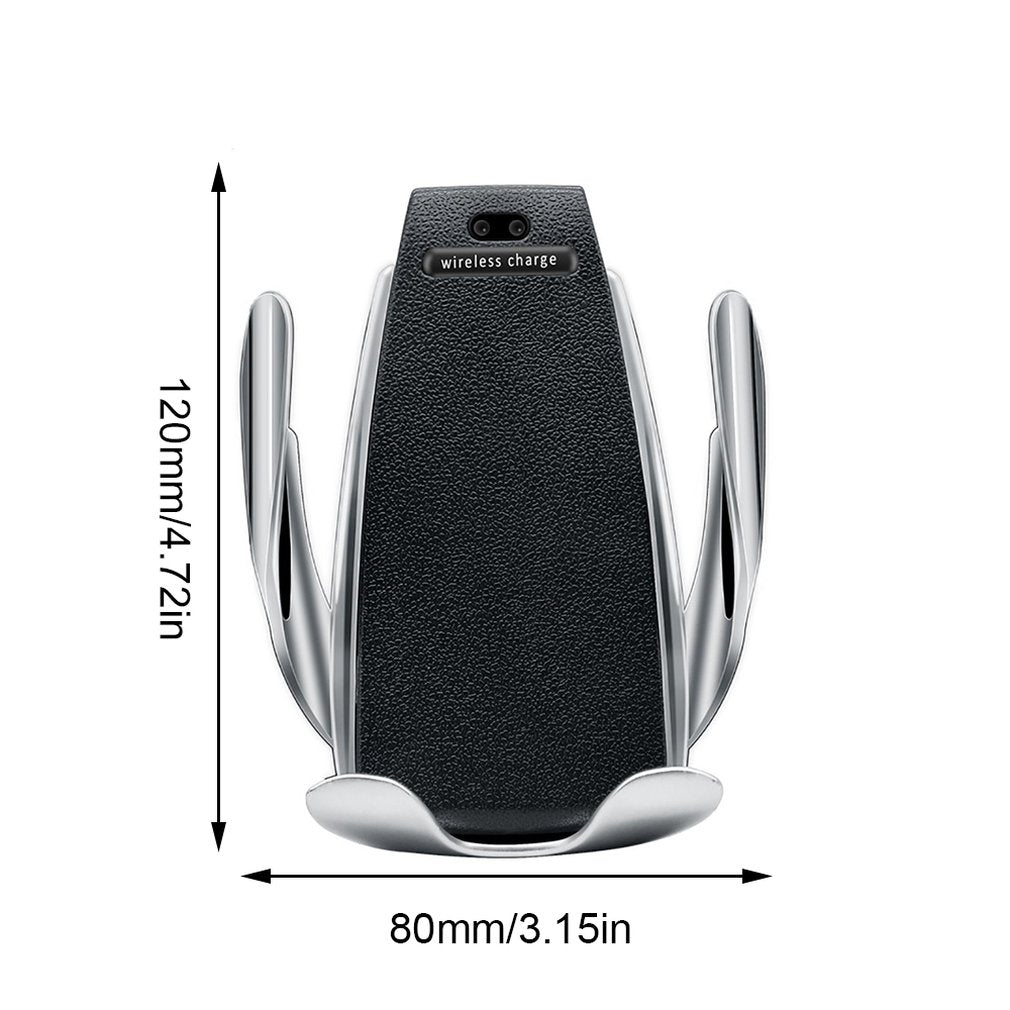 Car Wireless Charger 10W Induction Car Fast Wireless Charging With Car Phone Holder S5