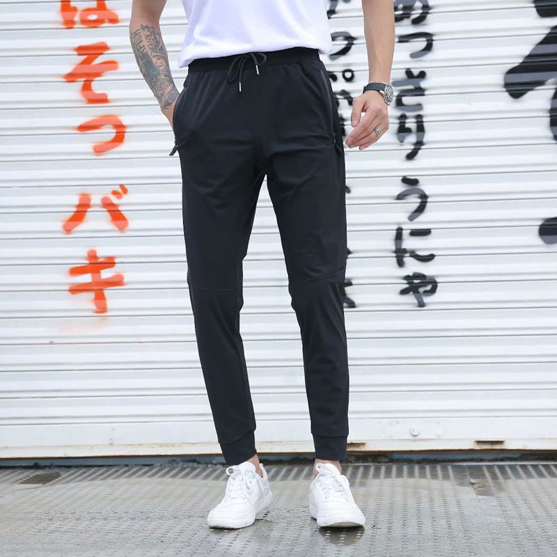 Sports Casual Cropped Pants For Men