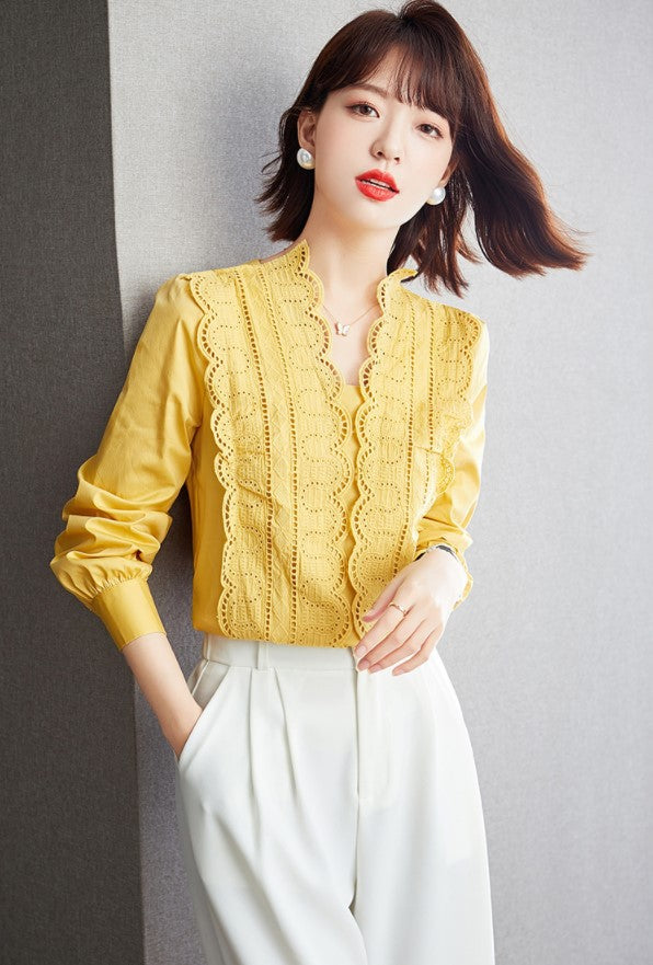 Spring French Blouse For Women