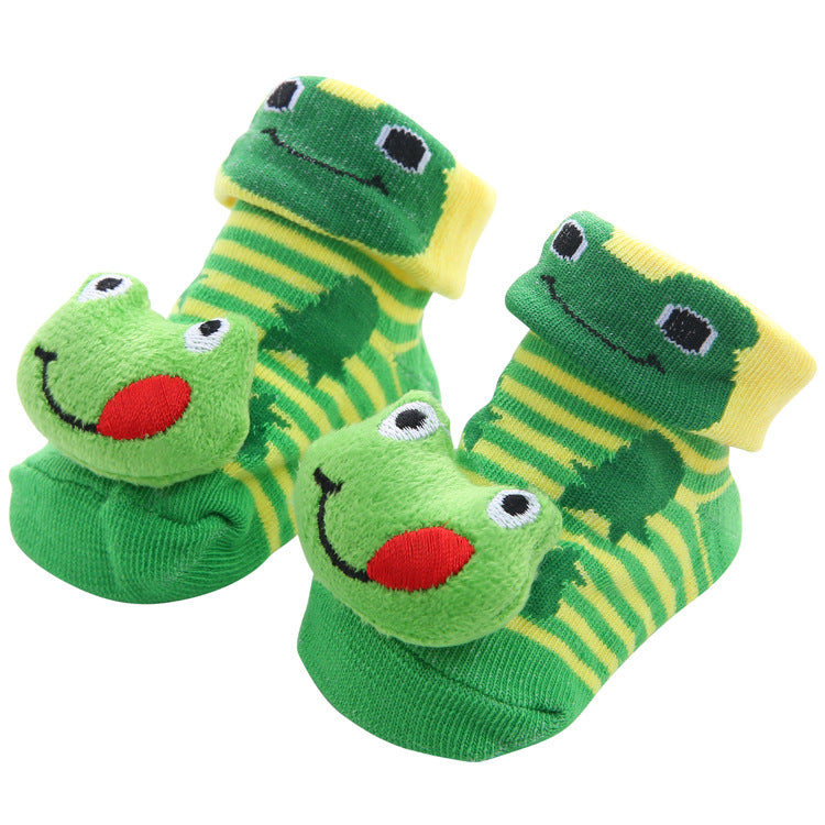 Cartoon Anti-Skid Three-Dimensional Socks for baby