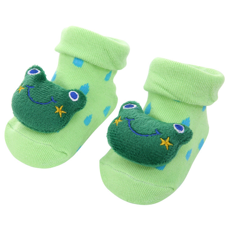 Cartoon Anti-Skid Three-Dimensional Socks for baby