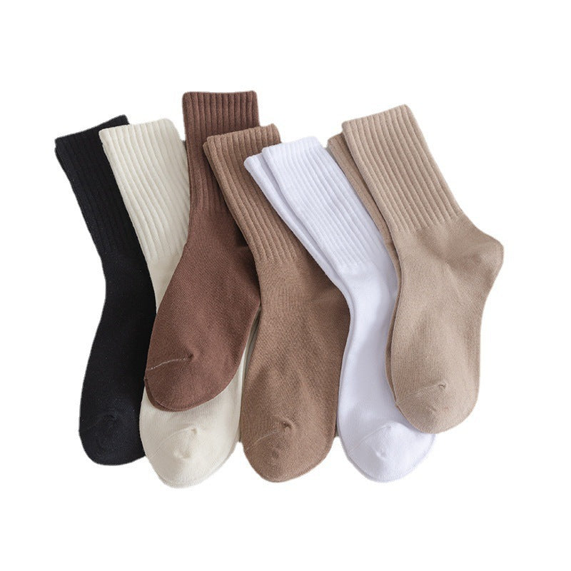 Autumn And Winter Sports Waist Middle Tube Socks For Men