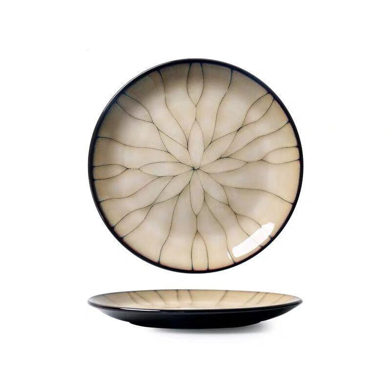 Kitchen Tableware Bowls And Plates High-end Characteristic Creative Tableware Plates