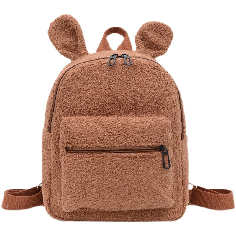 Cute Plush  Autumn And Winter New backpack for kids