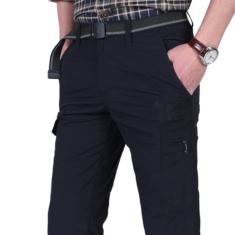 Loose Plus Size Cargo Long Pant For Men