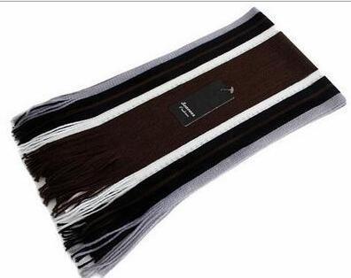 Men's Striped Scarf Korean Style All-match