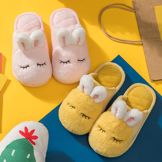 Indoor Furry  Cotton Slippers for girls