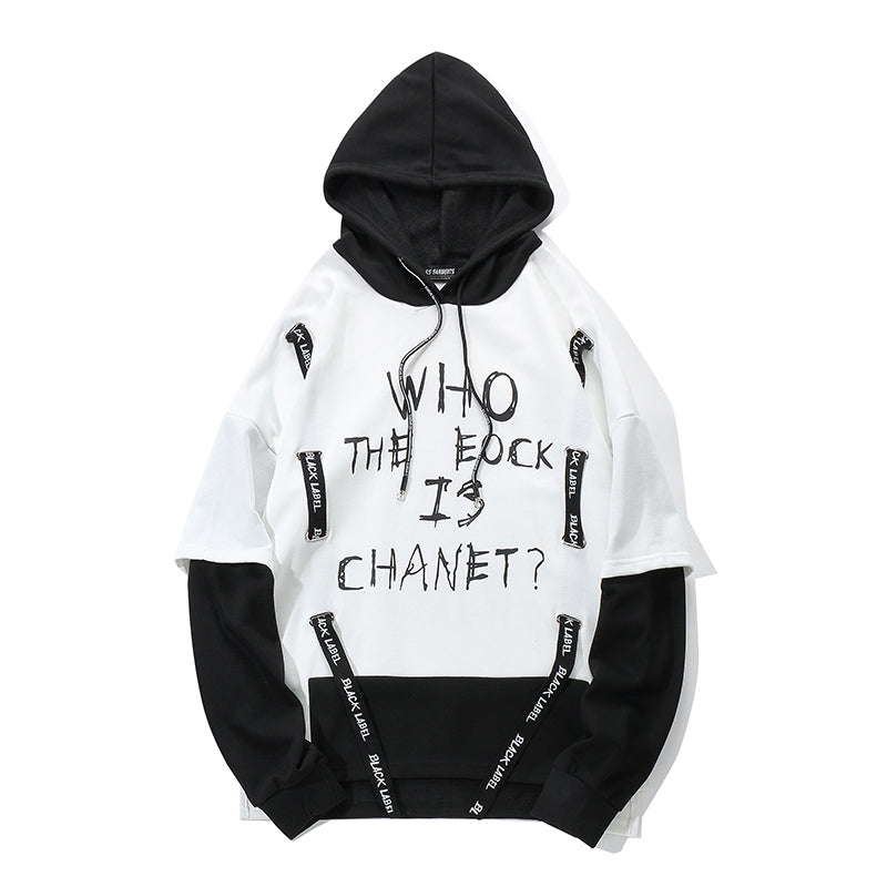 Graffiti Style Oversize Hoodies For Men