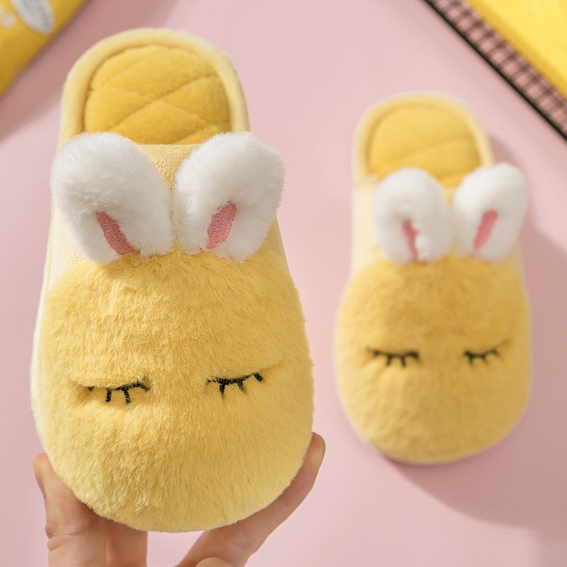 Indoor Furry  Cotton Slippers for girls