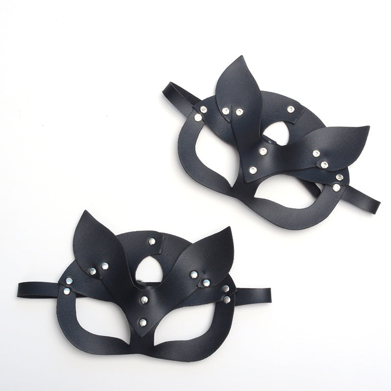 Masked Leather Rivet Mask