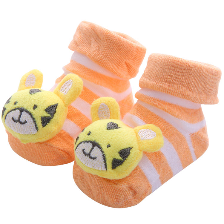 Cartoon Anti-Skid Three-Dimensional Socks for baby