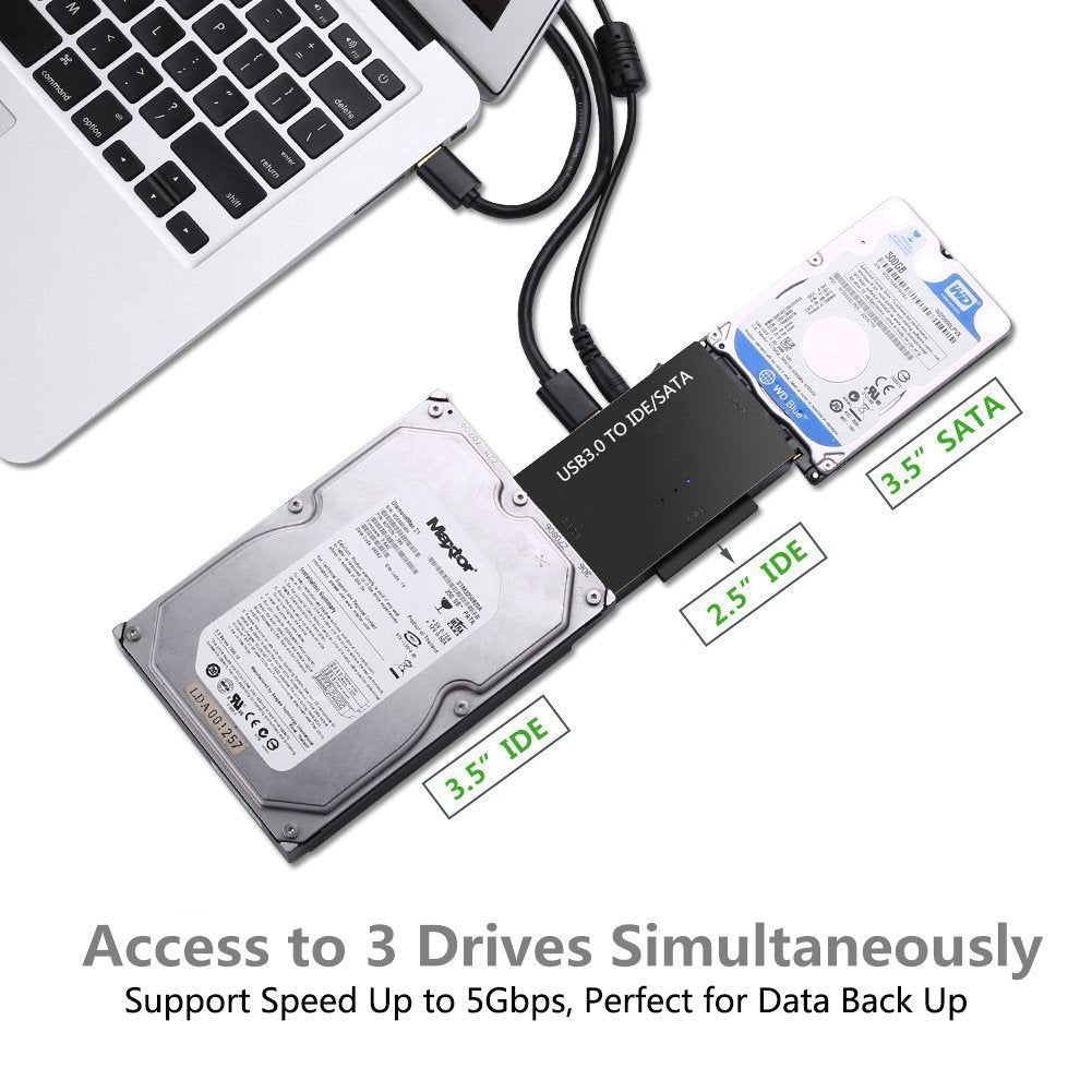 Drive Cable With 2.5 3.5 Inch Hard Drive Adapter