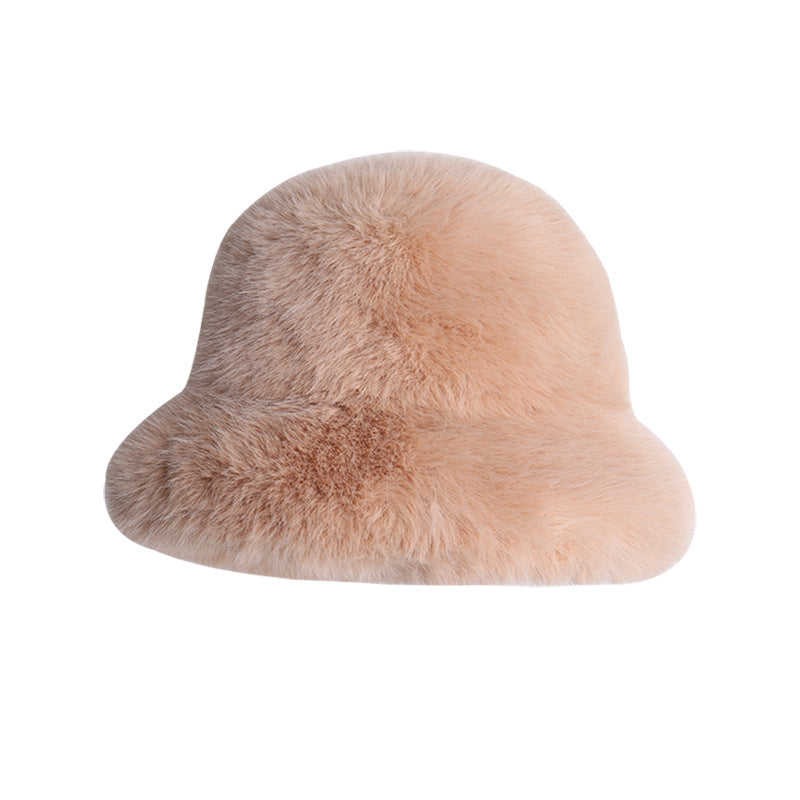 High-end Face-looking Small Warm Ear Protection Mink Hat For Women