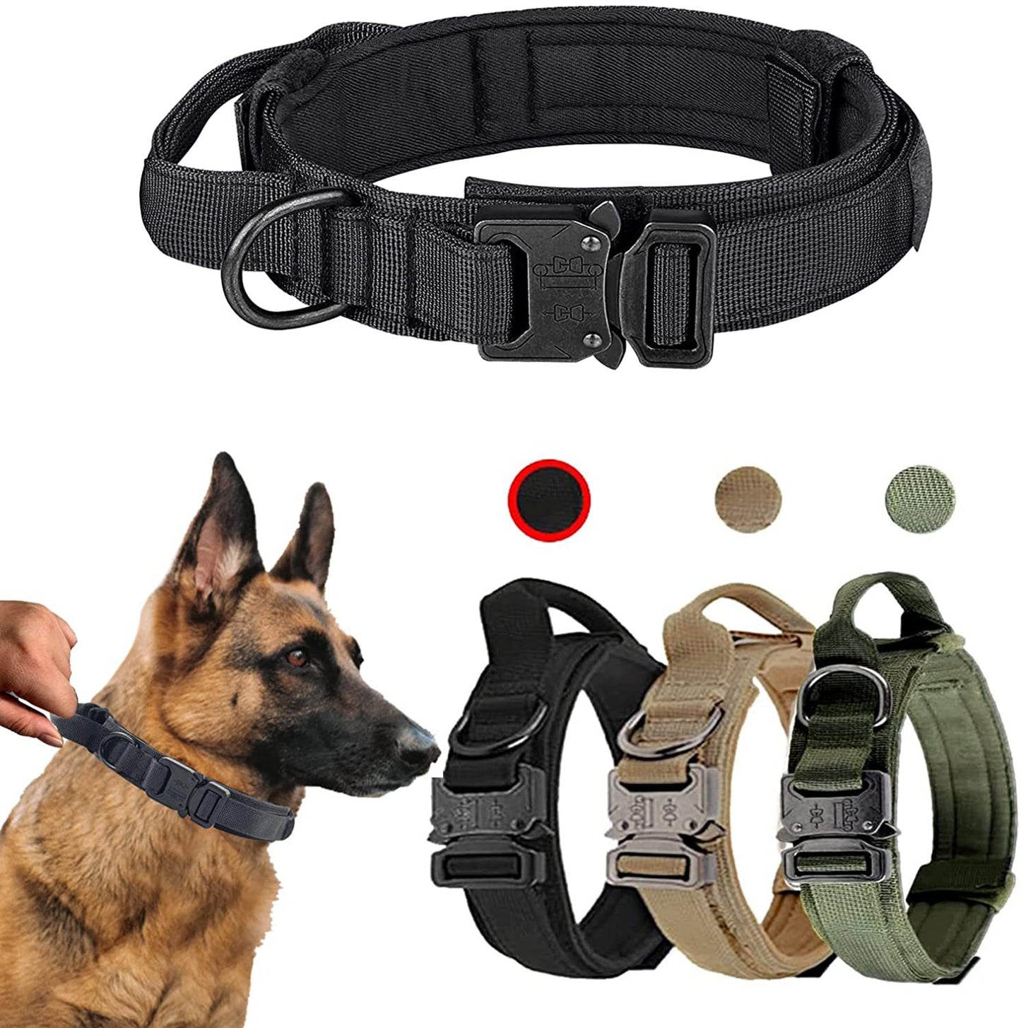 Adjustable Training Collar For Medium And Large Dogs