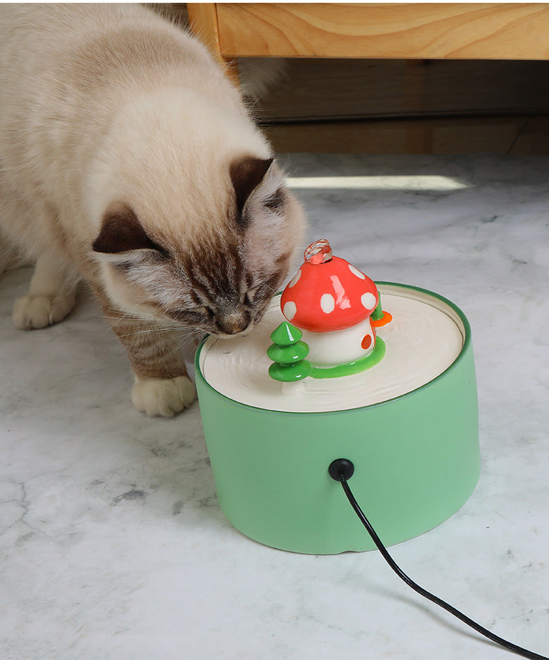 Electric Ceramic Pet Circulating Water Feeder