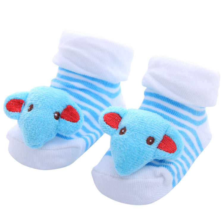 Cartoon Anti-Skid Three-Dimensional Socks for baby