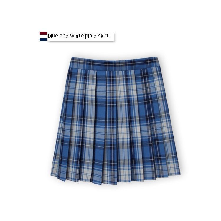 Check Pleated Skirts For Women