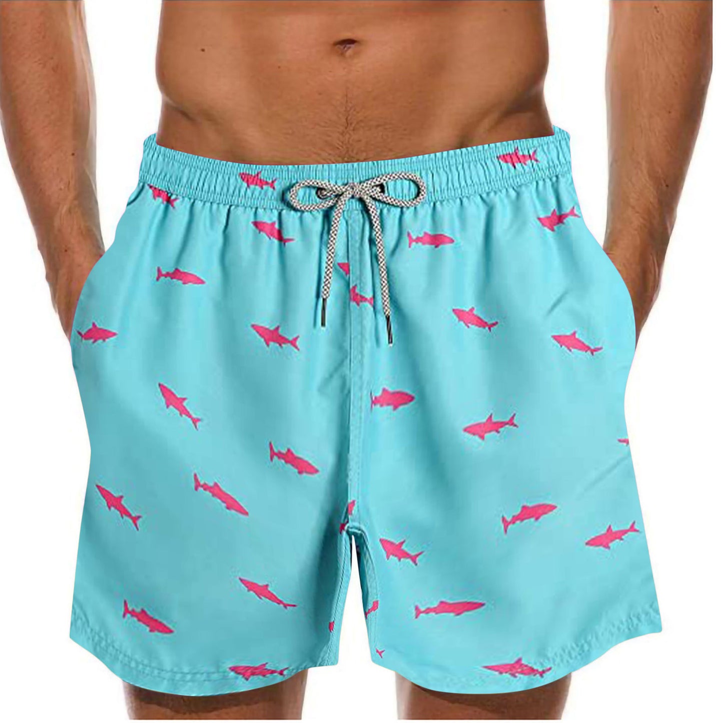 Casual Swimwear Beach Shorts For Men