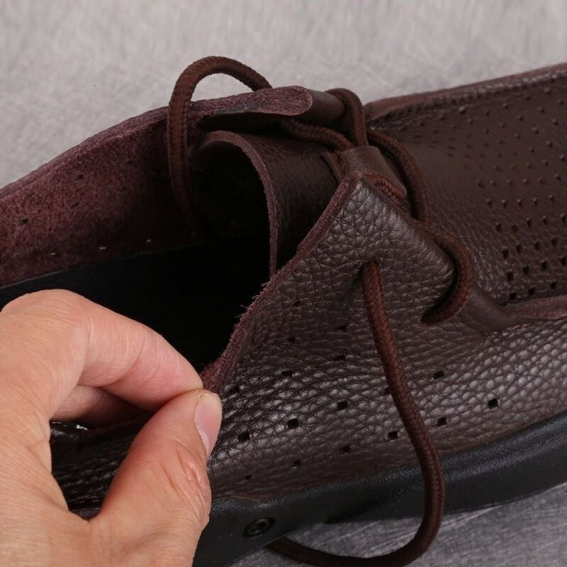 Hollow Breathable Business Casual shoes for men