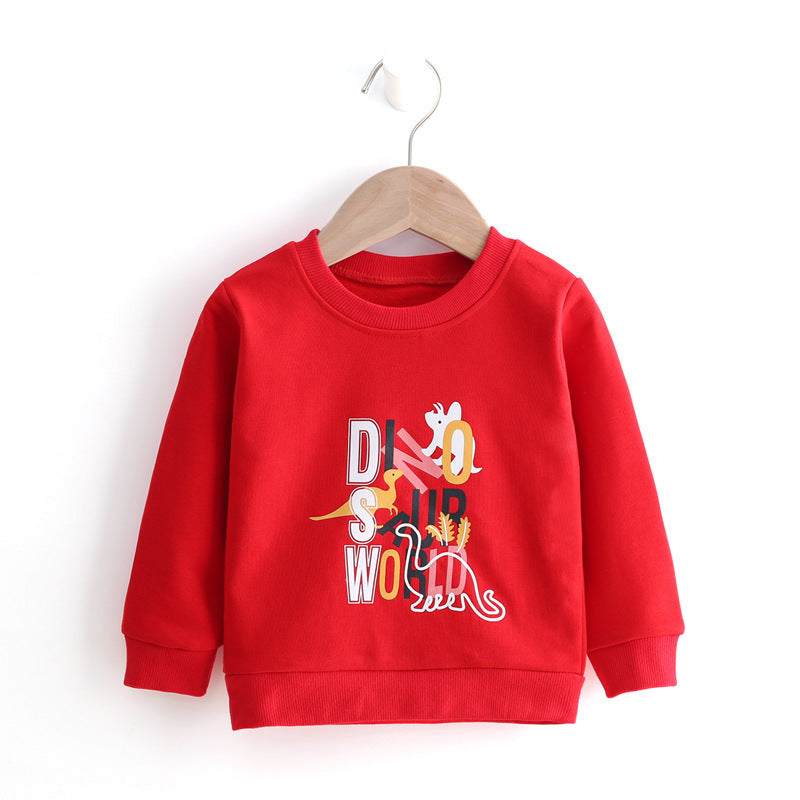 Cotton Sweatshirt Pullover Top for boys