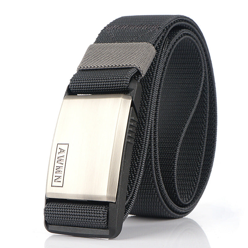 Nylon Belt With Magnetic Buckle Outdoor Leisure Stretch Pants