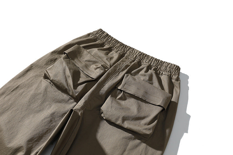 Drawstring Ankle Pockets Cargo Pant For Men