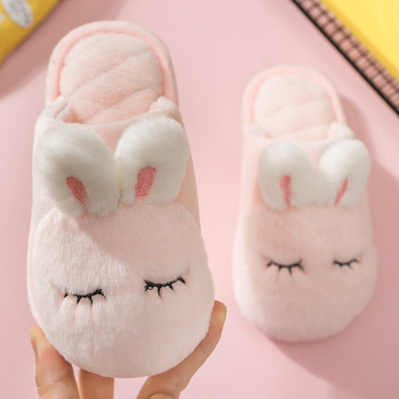 Indoor Furry  Cotton Slippers for girls