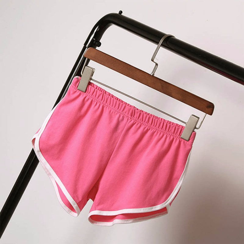 Workout Waistband Skinny Shorts For Women