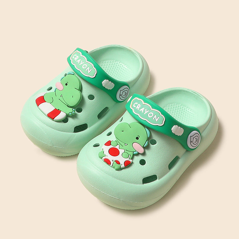 Boys And Girls Soft-soled Indoor Anti-collision Slippers