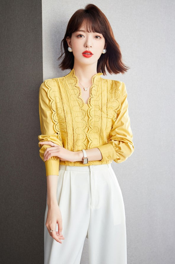 Spring French Blouse For Women