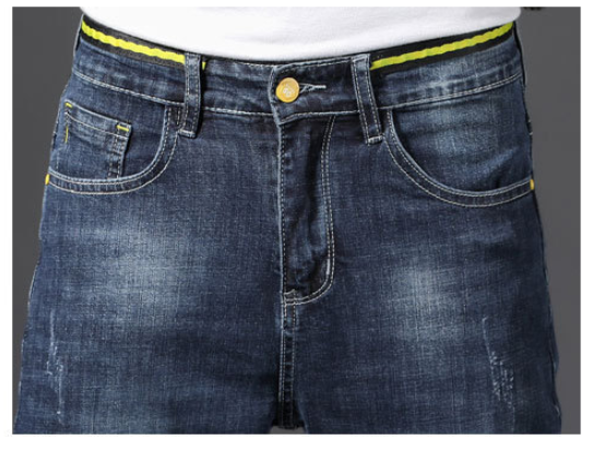 Stretch And Trim Nine Cent Jeans For Men