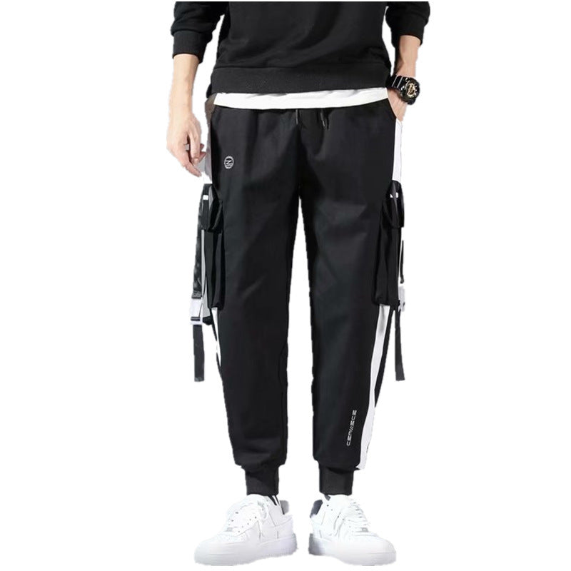 Harlan Cargo Pants With Streamers And Feet For Men