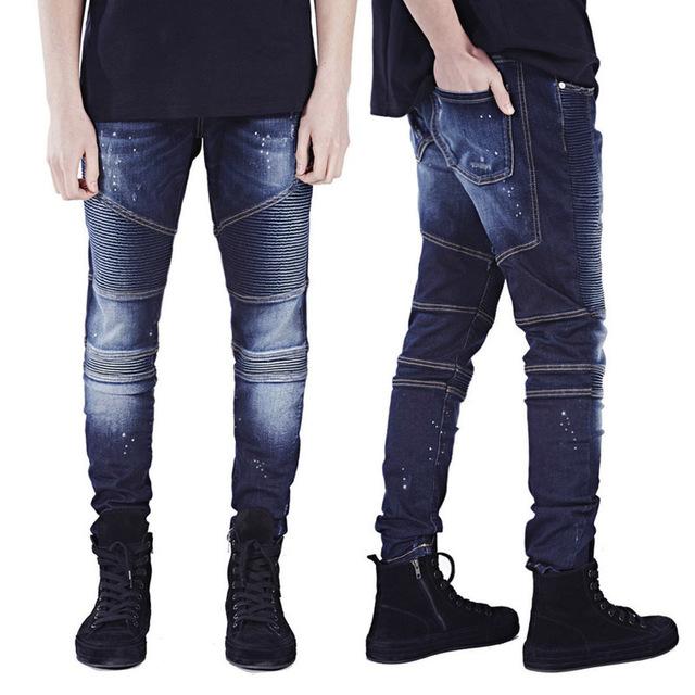 Classic Cotton Skinny Jeans For Men