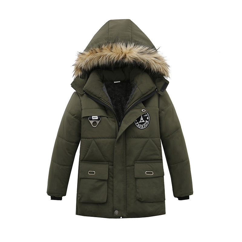 Thick  cotton coat for boys