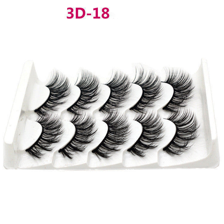 Handmade chemical fiber false eyelashes