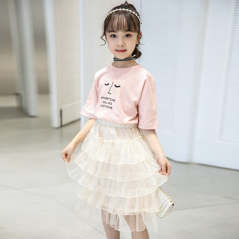 Girls' suit skirt